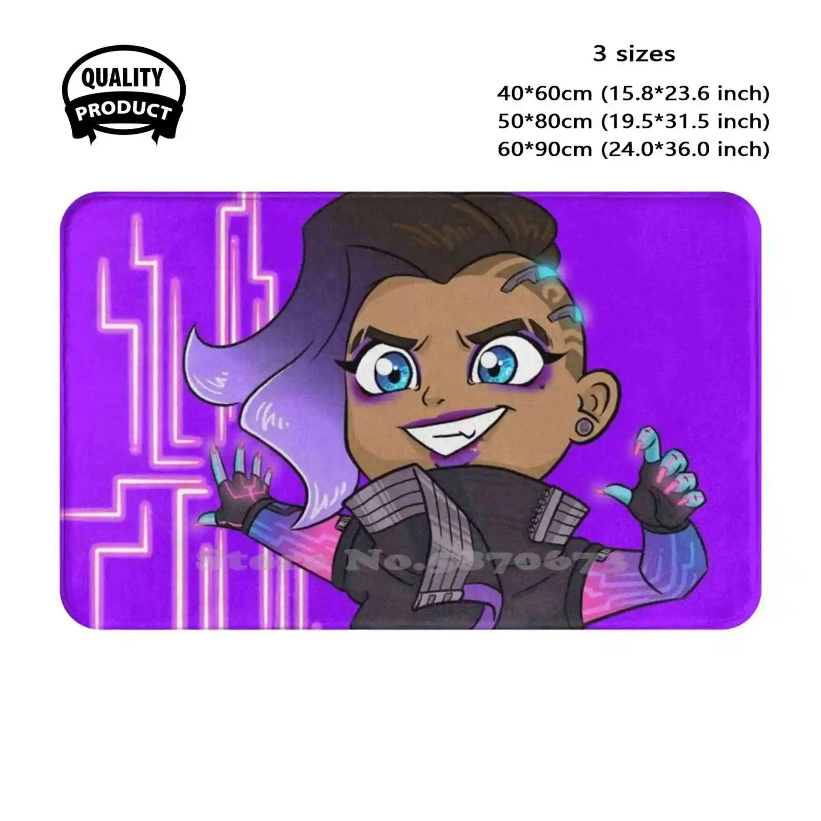 Sombra Soft Cushion Home Carpet Door Mat Car Rug Sombra Hacks Hacker Hack The Planet Hacked Ultimate Emp