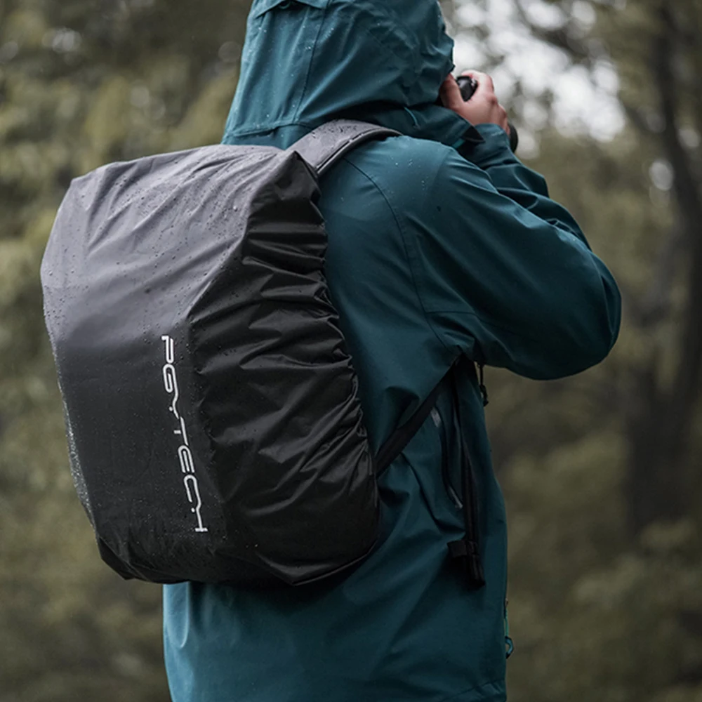 PGYTECH Rain Cover Backpack 25L Portable Waterproof Outdoor Camping Hiking Climbing Dust Raincover