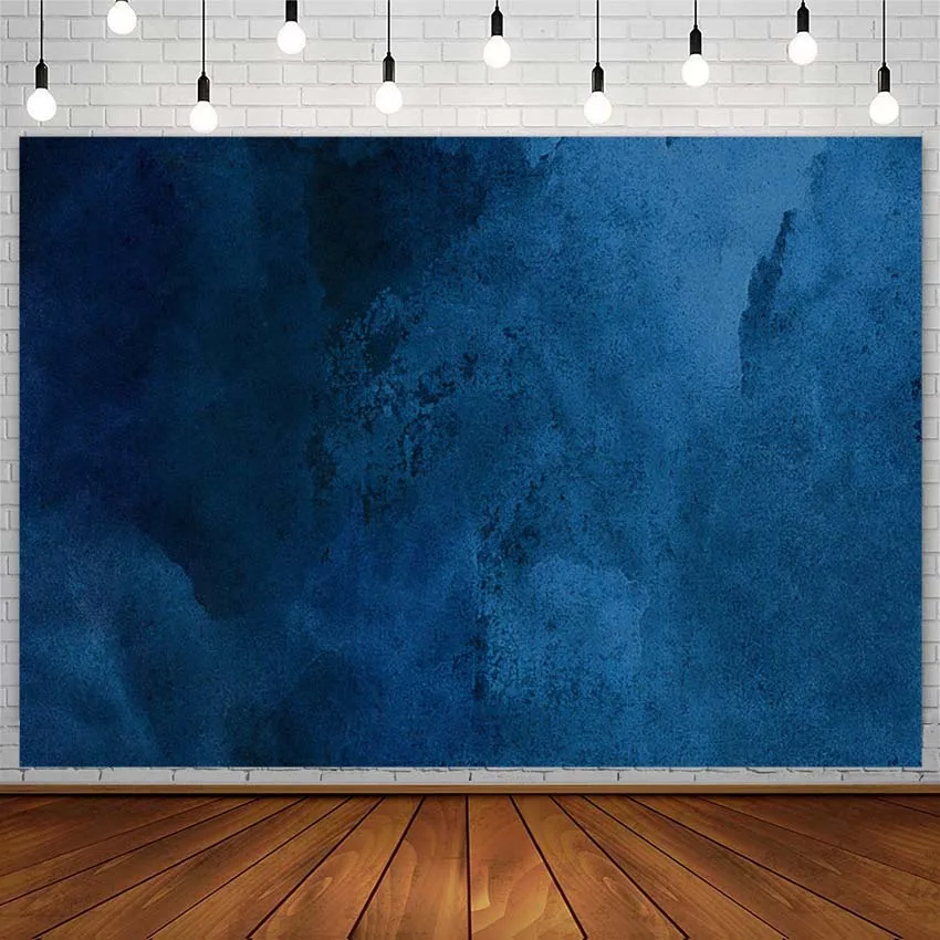 Solid Color Backdrops Blue Gradient Grunge Photography Backgrounds Baby Shower Birthday Maternity Photo Studio Photozone Props