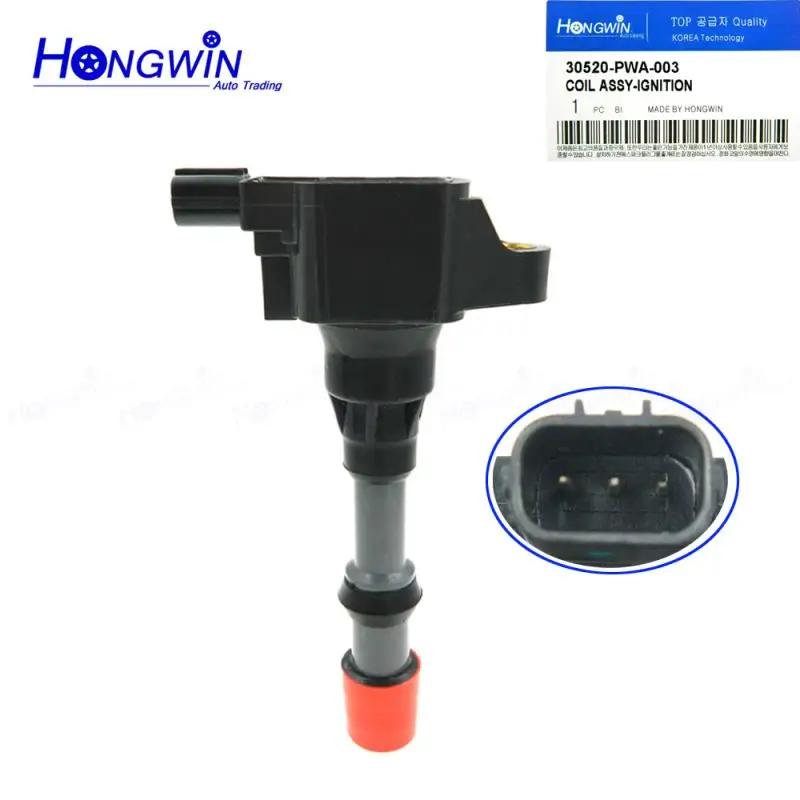 

30520-PWA-003 Ignition Coil For Honda Civic 7 8 VII VIII JAZZ FIT 2 3 II III 1.2 1.3 1.4L 30520 PWA 003 30520PWA003 UF373 C687