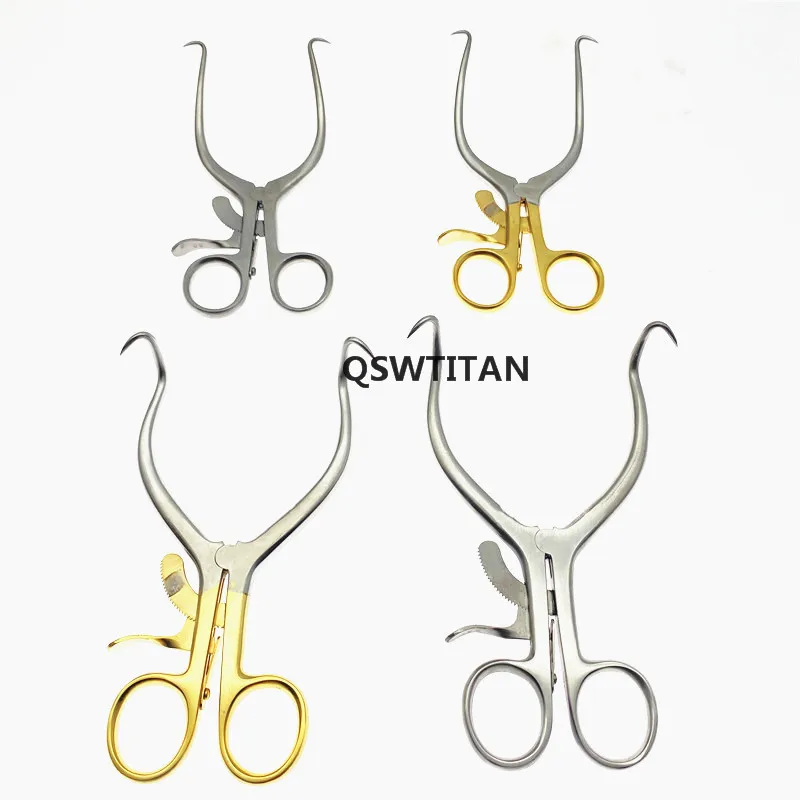 Self-Retaining Retractor 2 Claws Weitlaner Retractor Stainless Steel Orthopedic Practice Instruments