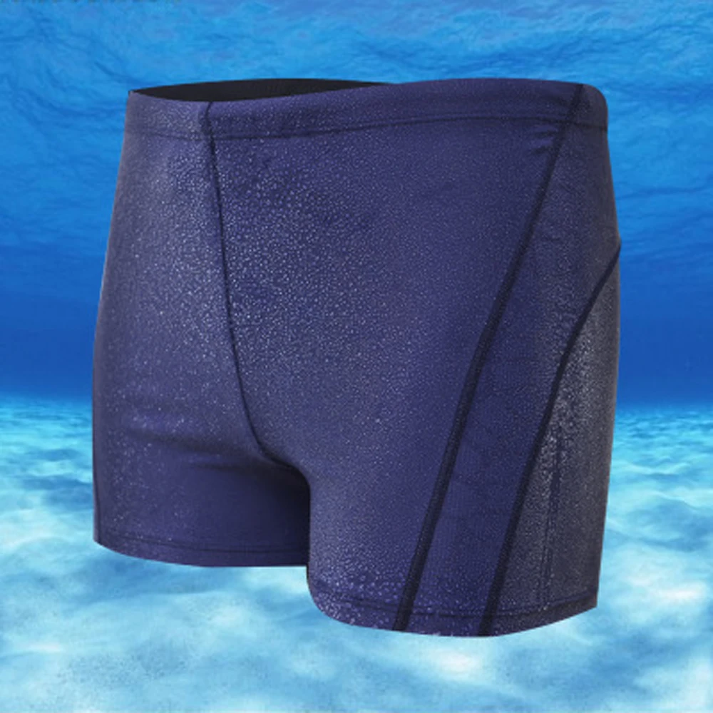 Męskie spodenki do pływania stroje kąpielowe wodoodporne stroje kąpielowe Sharkskin Swim Boxer Surfing pływanie nurkowanie strój kąpielowy krótkie