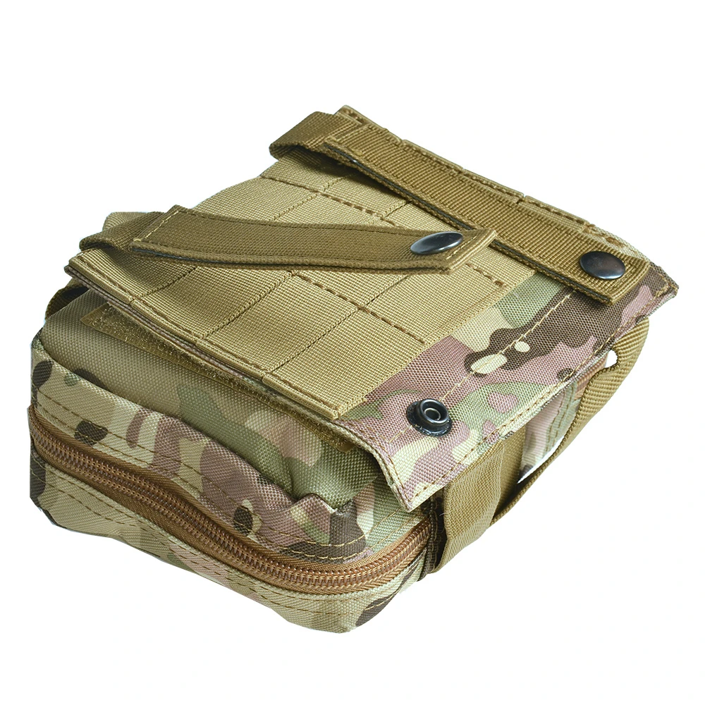 QD Tactical Molle First Aid Pouch Bag Empty EMT Gear Emergency EDC Storage Army Hunting Hiking Camping Adventure Durable Nylon