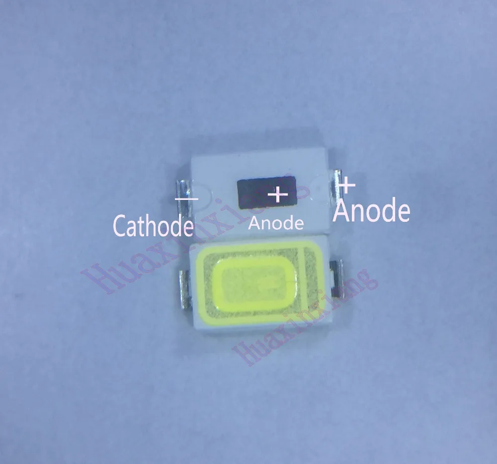 LED TVバックライトアプリケーション,100 smd,ピース/ロット,3v,5630 w,2ピン,0.5x5.6mm