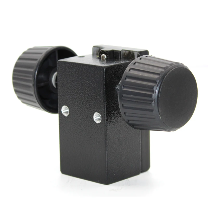 

Horizontal Video Microscope Focusing Lifting Bracket Manually Rotating Horizontal Front and Back Slide Metal Focusing