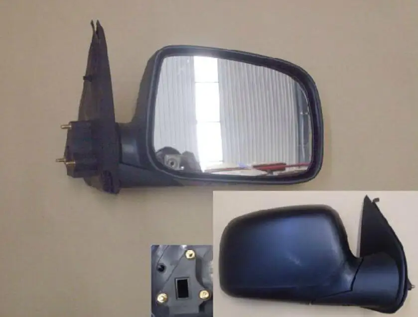 WEILL Left/right outside rearview mirror FOR Great wall Wingle 3 Black, matte, smooth, plating