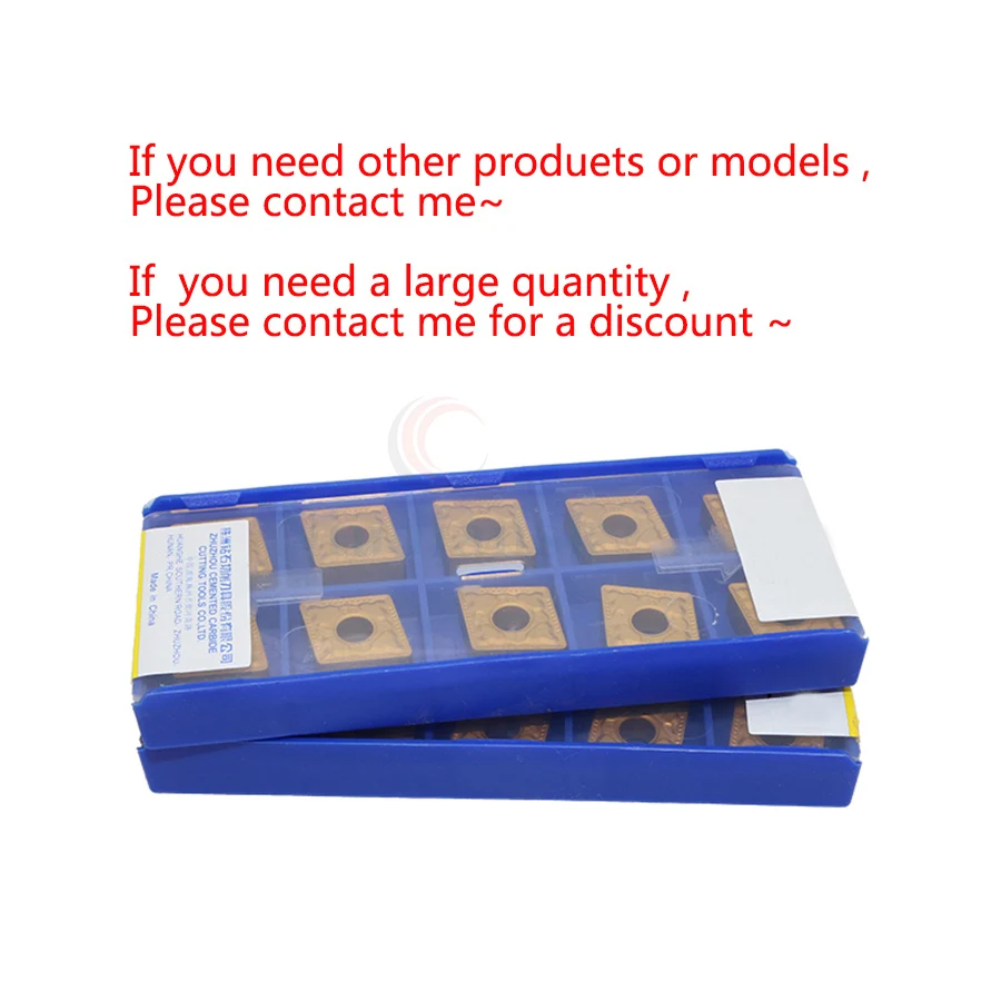 10PCS CNMG120404/120408/120412-PM YBC251 CNMG120404/120408/120412-PM YBC252 Carbide CNC insert,suitable for cutting series lathe