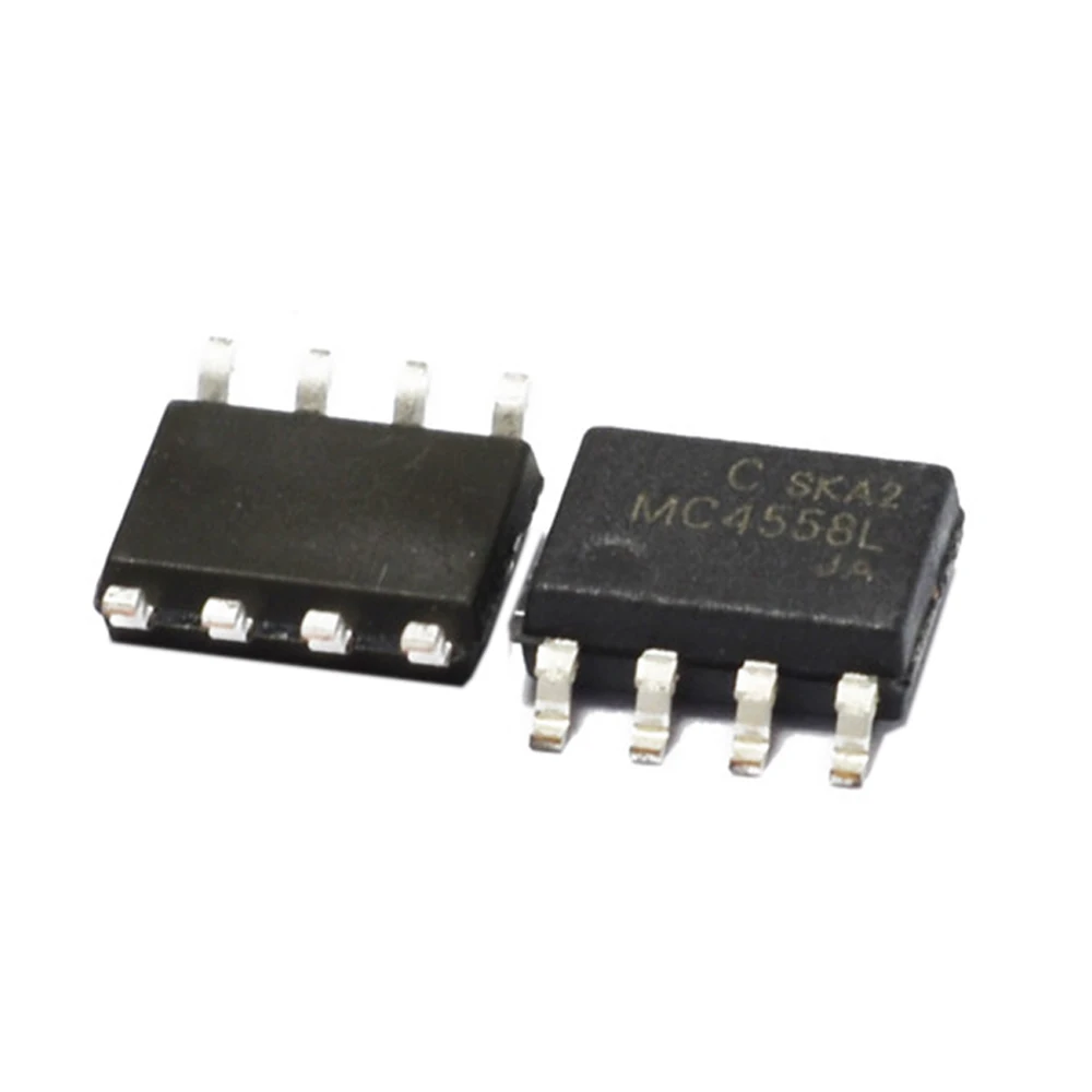 10pcs MC4558L SOP8 MC4558 SOP 4558 SOP-8 Operational Amplifier IC