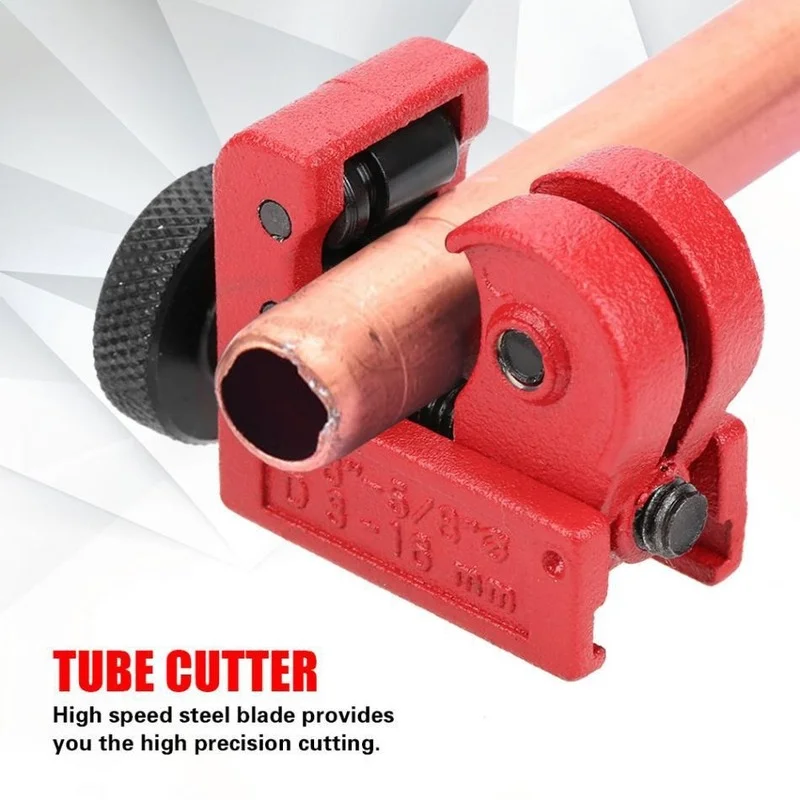 3-16mm (1/8-5/8 ") rot Mini Rohr Cutter Klimaanlage Kupfer Rohr PVC Rohr Cutter Klimaanlage Reparatur Werkzeug Teile