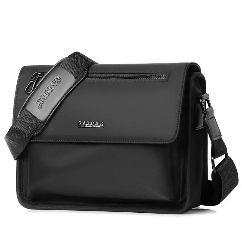 Imagem -02 - Bolsa Mensageiro de Ombro Impermeável Resistente ao Desgaste Masculina Grande Capacidade Design Multifuncional Bolsa de Estudante Casual para Exterior Nova