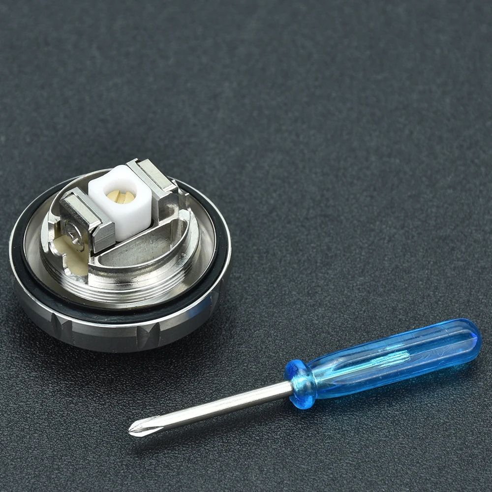 제우스 RTA X 메쉬 데크 베이스, 제우스 파이렉스 버블 전구 유리 튜브, 제우스 X 메쉬 RTA 탱크 분무기용 유기 면 패드 포함