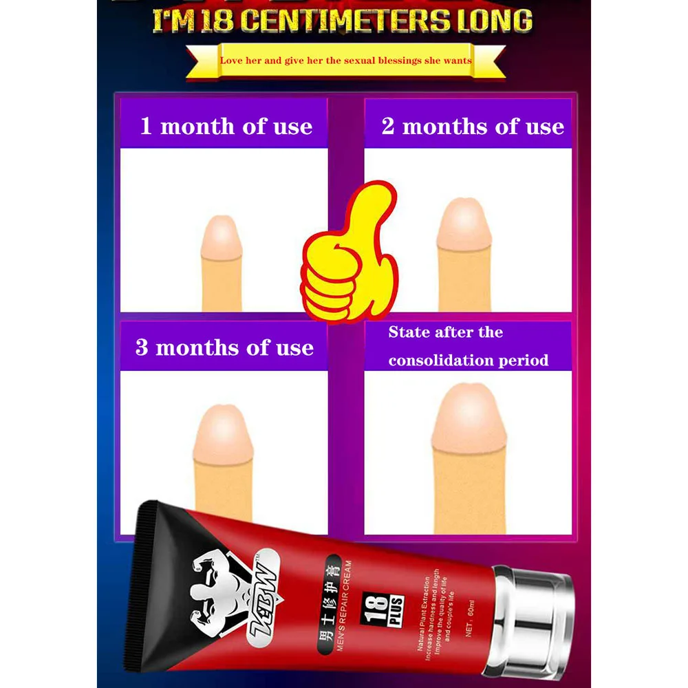 Onsale Standard Penis Enlargement Oinment Increase XXXL Size Erection Men Massage Gel Aphrodisiac Man\'s Repair Activity Cream