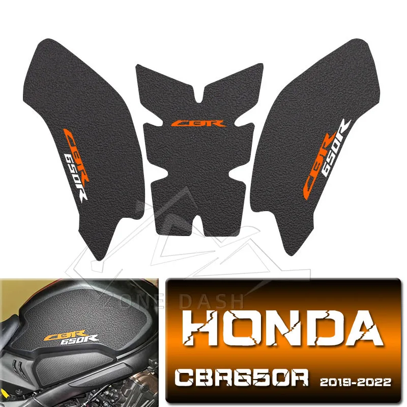 Motorcycle Anti-Scratch Fuel Tank Pad Protection Sticker Carbon Fiber Decals For HONDA CBR650R CBR 650R CB650R CB 650R 2019 2022