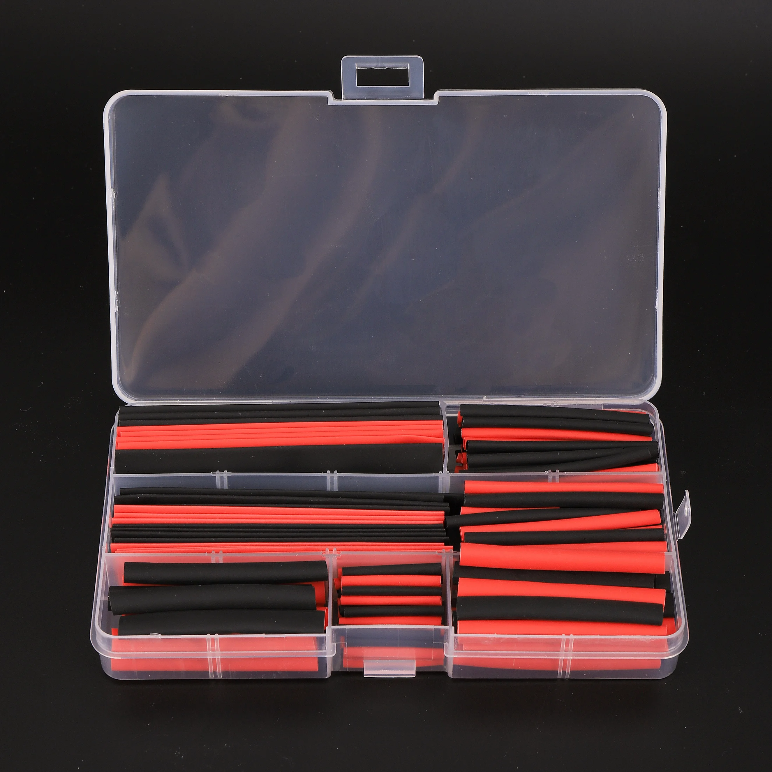 Heat Shrink Tube 150Pcs 2:1 Polyolefin Heat Cable Wire Shrink Tube Shrinkable Sleeve Insulation Wire Shrinkable Heatshrink Tube