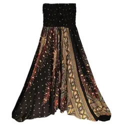 Thai Middle Waist Loose Big Crotch Pants Indian Nepalese Men And Women Siamese Yoga Pants Bloomers Pants Cotton Free Size