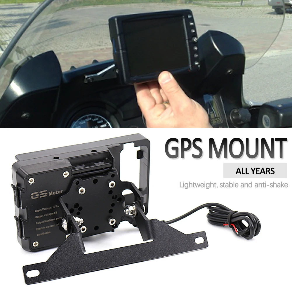 

R 850 1150 RT Motorcycle Windshield Stand Holder For BMW R850RT R1150RT All Year Phone Mobile Phone GPS Navigation Plate Bracket