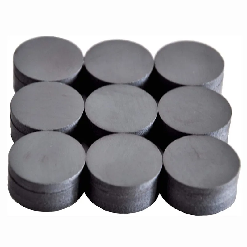 

27Pack 18x4mm round ceramic industrial ferrite magnets for hobbies,crafts and science Black