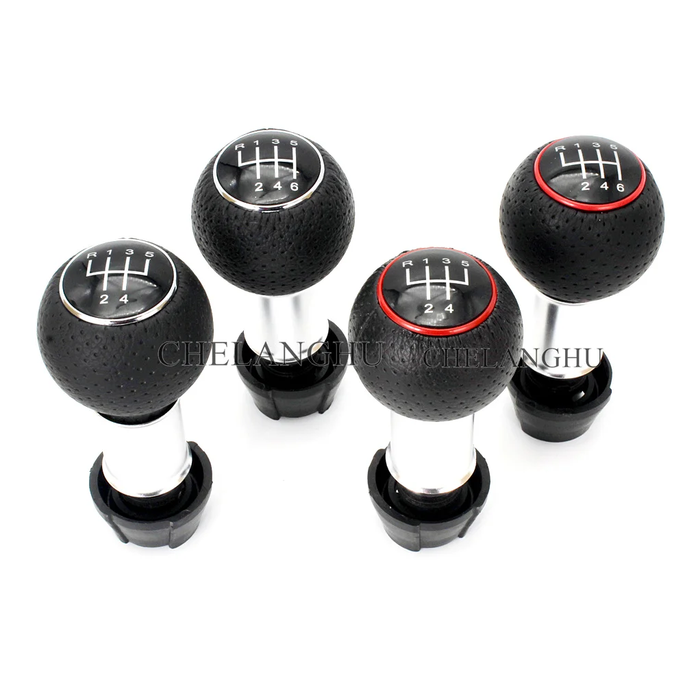 

For Audi Q2 Q3 Q4 Q5 Q6 Q7 RS Q3 Car-Stying 5/6 speed Gear Shift Stick Knob