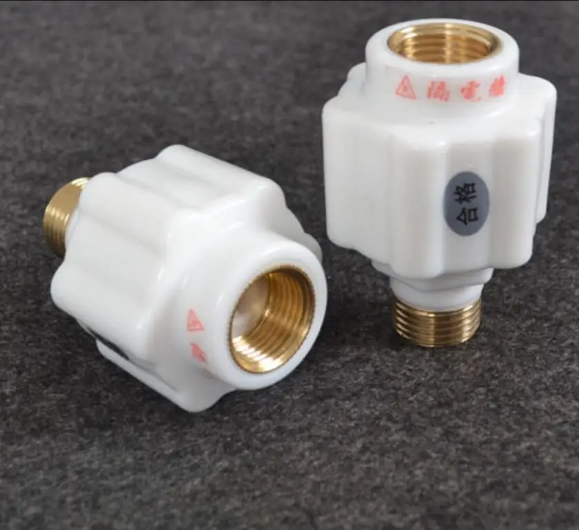 Outlay ฉนวนกันความร้อนผนังเครื่องทำน้ำอุ่นอะไหล่ชาย1/2 "1/2"