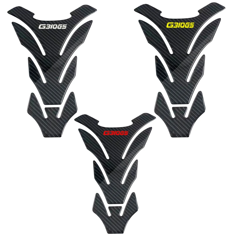 

G310GS Motorcycle Accessories Real Tank Pad Gas Fuel Sticker Moto Decal Emblem Protector For BMW G310 GS G310R G 310 R