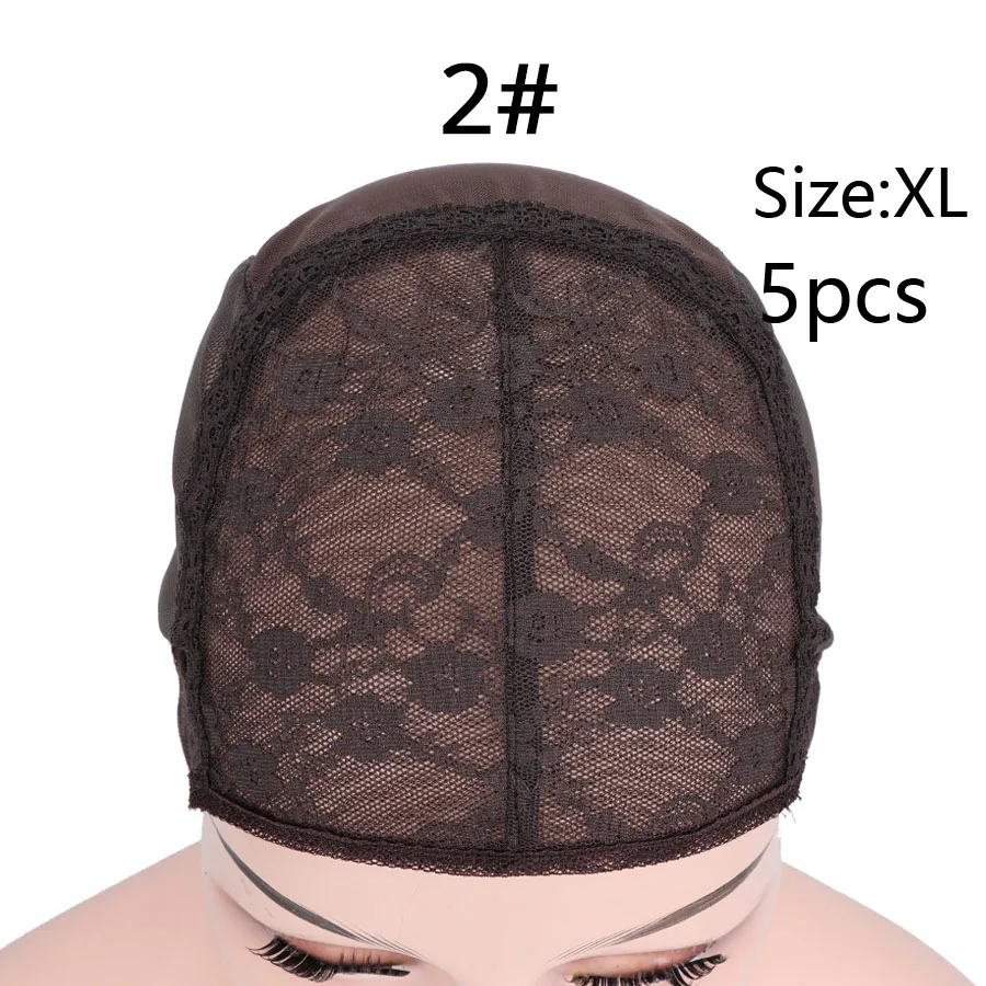 Dome Cap for Wig Mesh, Adjustable 5 Pcs