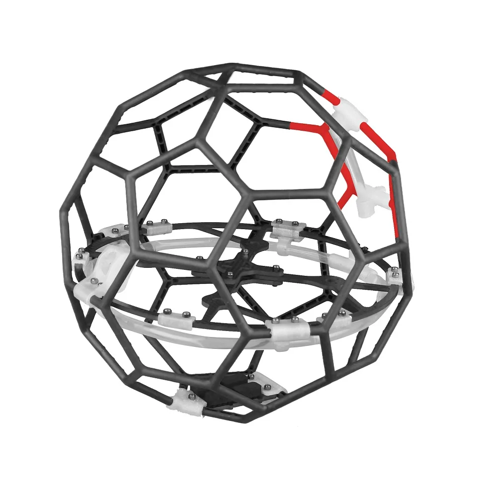 Ldarc-boule de Drone de football Flyball 230 zestaw rama 122mm rozstaw osi