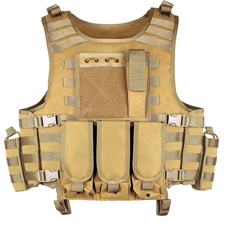 

Amphibious Tactical Vest Multifunctional Combat Training Equipment Military Hunting Air Gun Color Bullet Protective Accessories