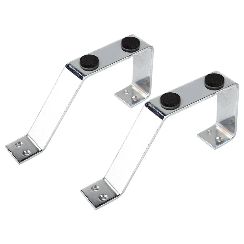 2 sztuk/partia metalowe nogi meblowe nowoczesne metalowe nogi do szafki na sofę, żeliwna noga stolika do kawy, srebrna