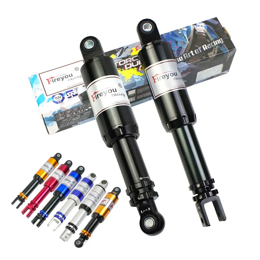 Motorcycle Rear Shocks Absorbers Rear Hydraulic Suspension 280mm 290mm 308mm 320mm Fork Damp Scooter Street Dirt Pit Bike Moto