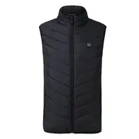 Men USB Infrared 17 Heating Areas Vest Jacket Men Winter Electric Heated Vest Waistcoat For Sports Hiking Oversized 5XL 3