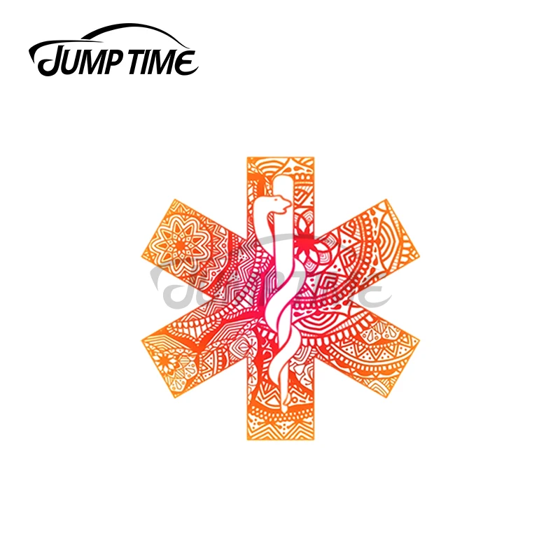 JumpTime 13 x 9.8cm For Medical Ombre Decal VAN Windshield Laptop Windows Car Stickers Scratch-Proof Car Assessoires