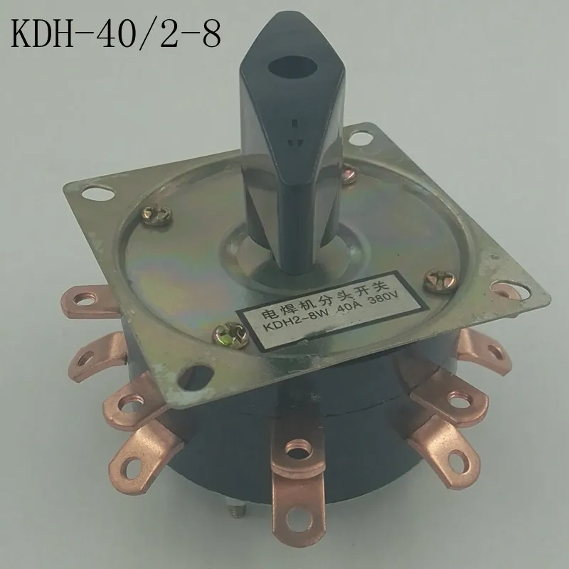 Selector Rotary Switch Kdh-40/2-8 380v 40a Welding Machine Switch