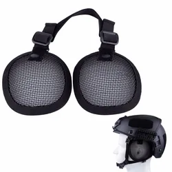 WoSporT-Filet en acier pour casque Dulsoft, pièce de protection d'oreille, accessoires de tir en plein air et de paintball