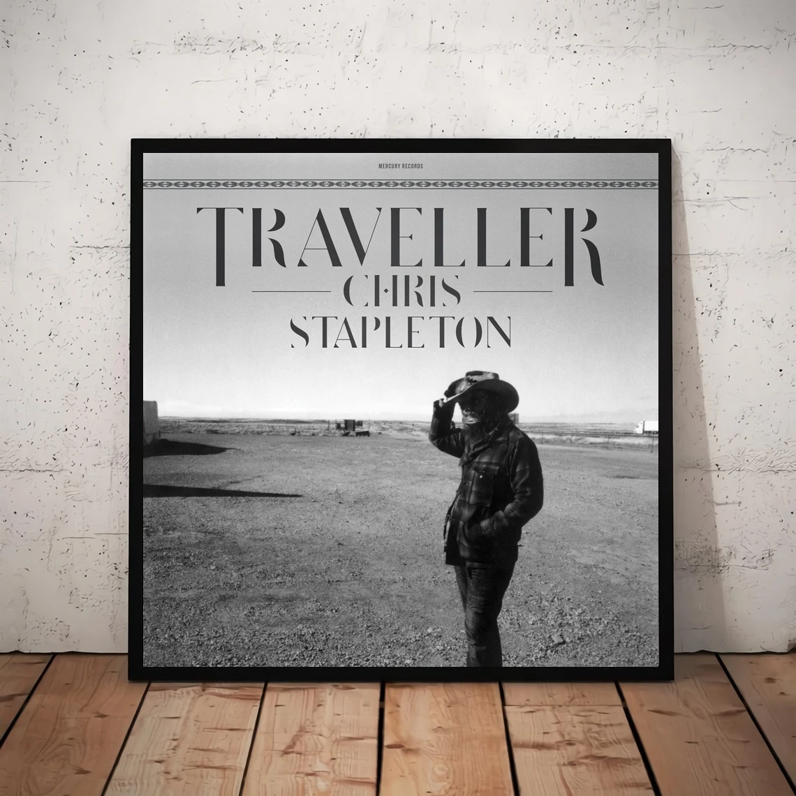 Chris Stapleton - Traveller Music Album Cover Poster Canvas Art Print Home Decoration Wall Painting ( No Frame )