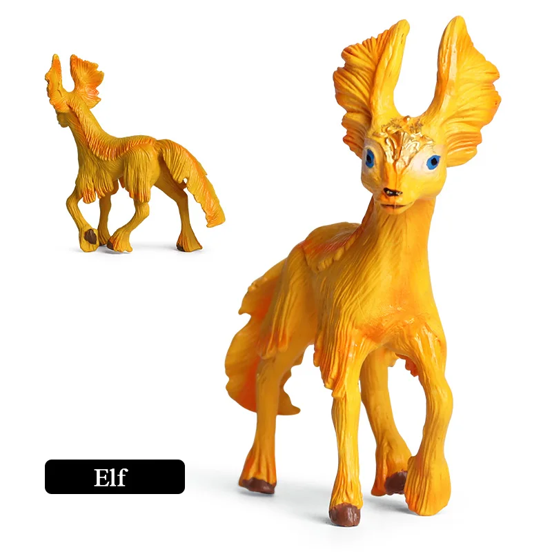 Oenux Original Echte Märchen Fliegen Pferd Simulation Tier Mythische Elfen Elf Pegasus Action-figuren Modell PVC Nette Kinder Spielzeug – Detail 5