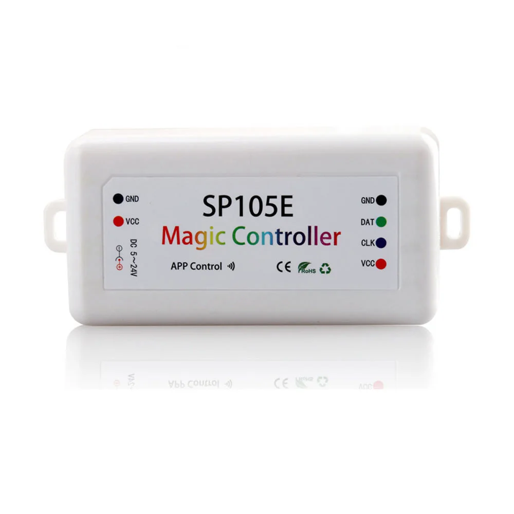 WS2811 WS2812B SK6812 LED Pixels Strip Light Controller WIFI SP501E SP108E Music SP107E SP601E Bluetooth SP105E SP110E DC5V-24V