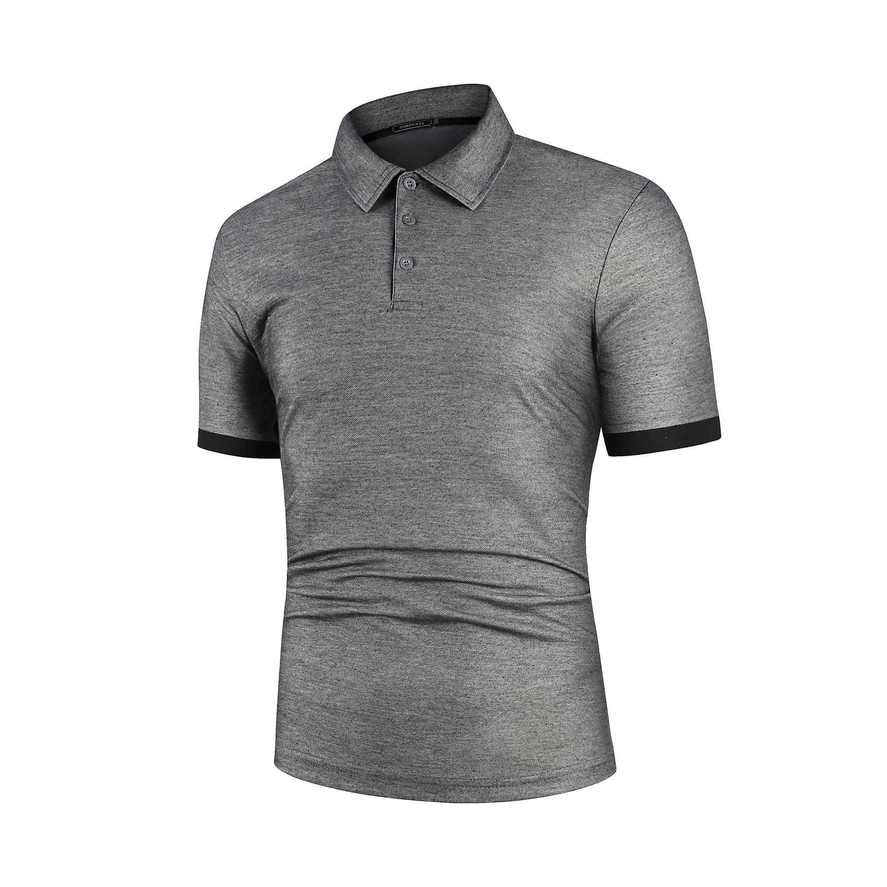 Männer Polo Männer Shirt Kurzarm Polo-Shirt Kontrast Farbe Polo Neue Kleidung Sommer Streetwear Casual Mode Männer tops – Detail 10