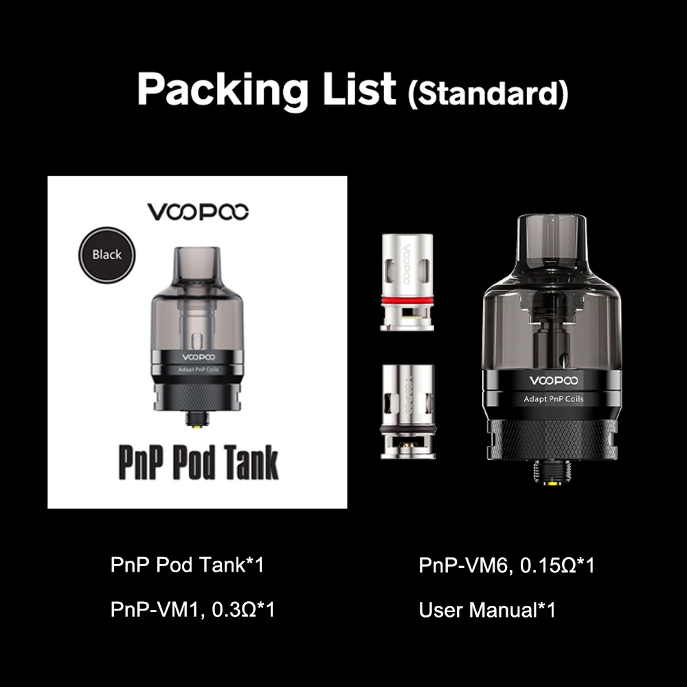 Oficial voopoo pnp pod tanque 4.5ml vape atomizador 510 se encaixa arrastar x mais pro arrastar 3 2 argus gt vape caixa mod e-cigarro vaporizador