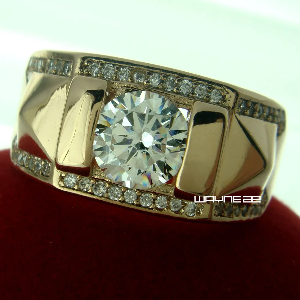 Wedding Men Ring Band size 9 10 11 12 13 14 15 R245