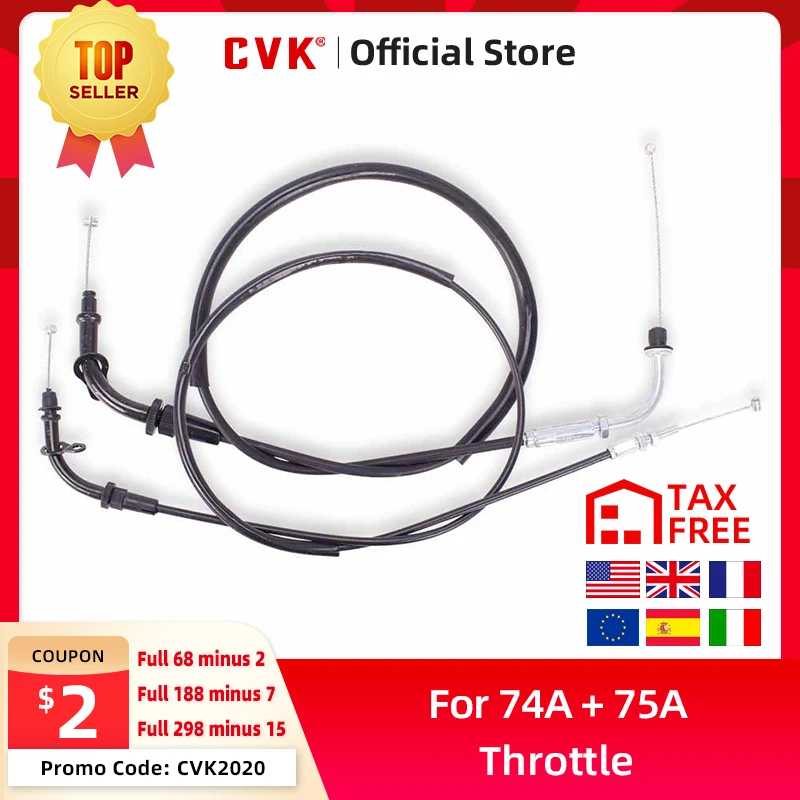 CVK Throttle Cable Oil  Wires Line For SUZUKI GSXR250 73A 74A 75A GSF250 GSXR GSF 250 Bandit250 Bandits Motorcycle Accessories