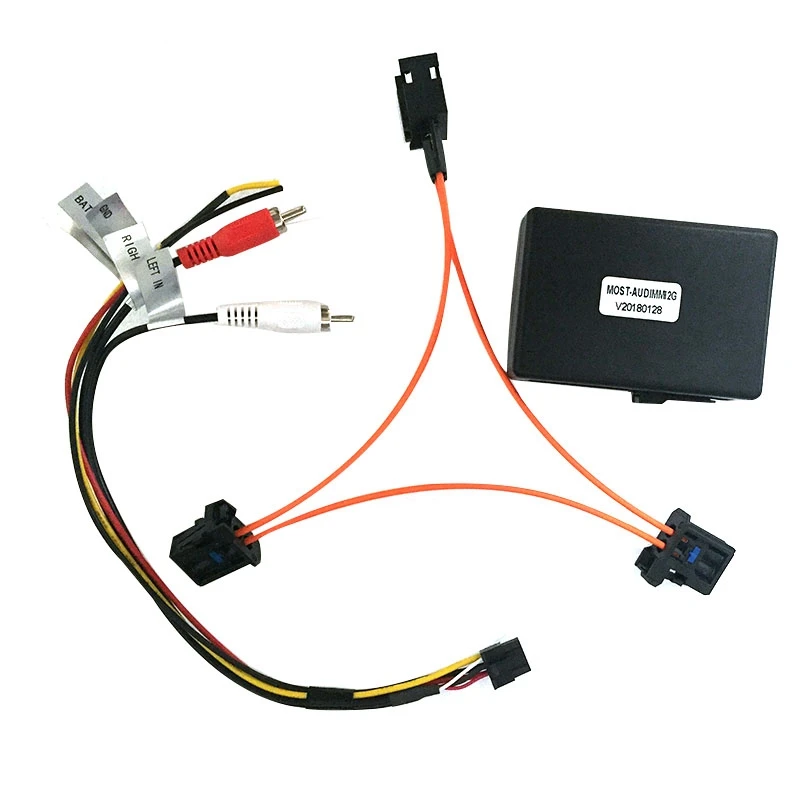 

RISE-for A6 A7 A8 Q7 05-09 AUX Car Optical Fiber Decoder Box Amplifier Adapter