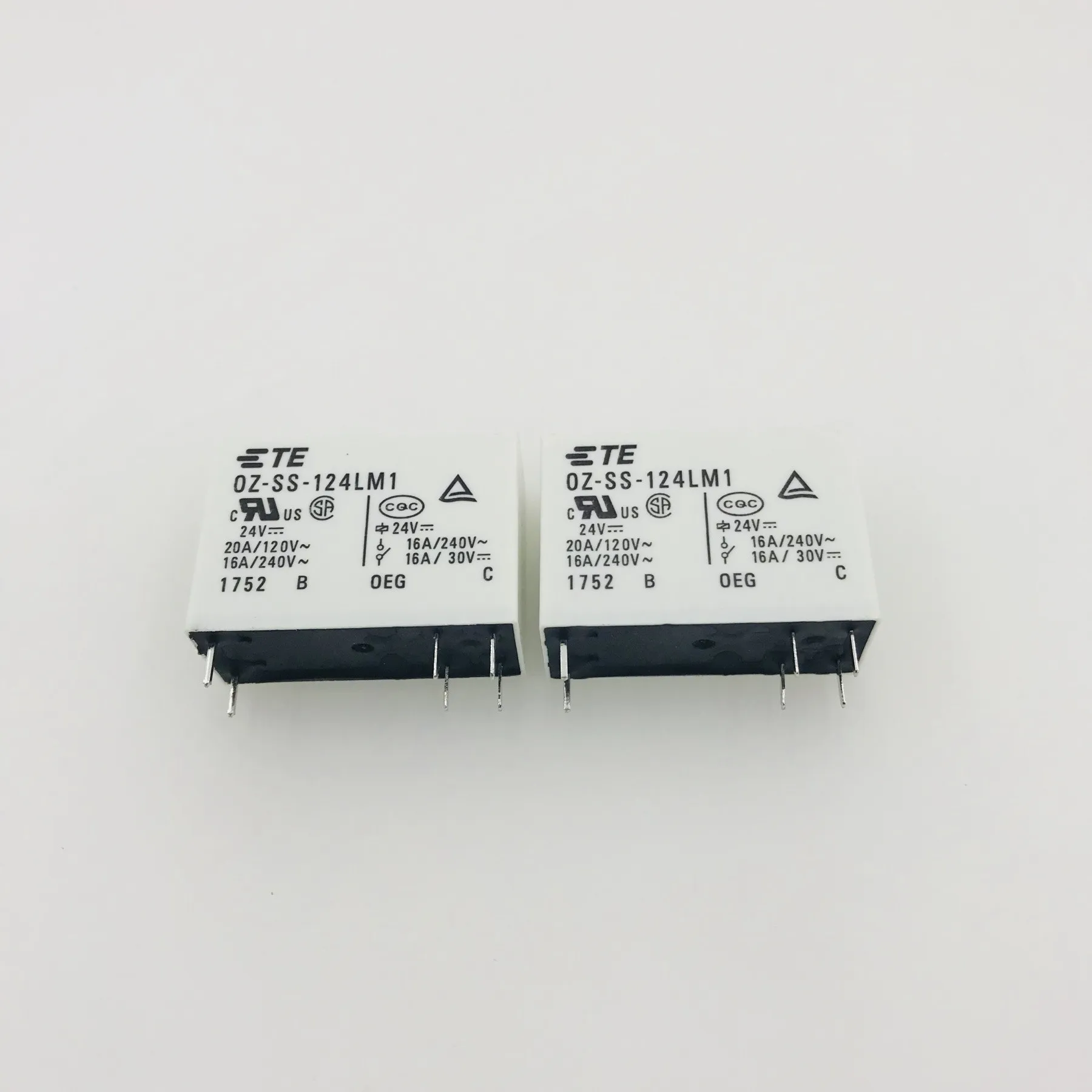 

OZ-SS-124LM1 6pin 16A240VAC relays