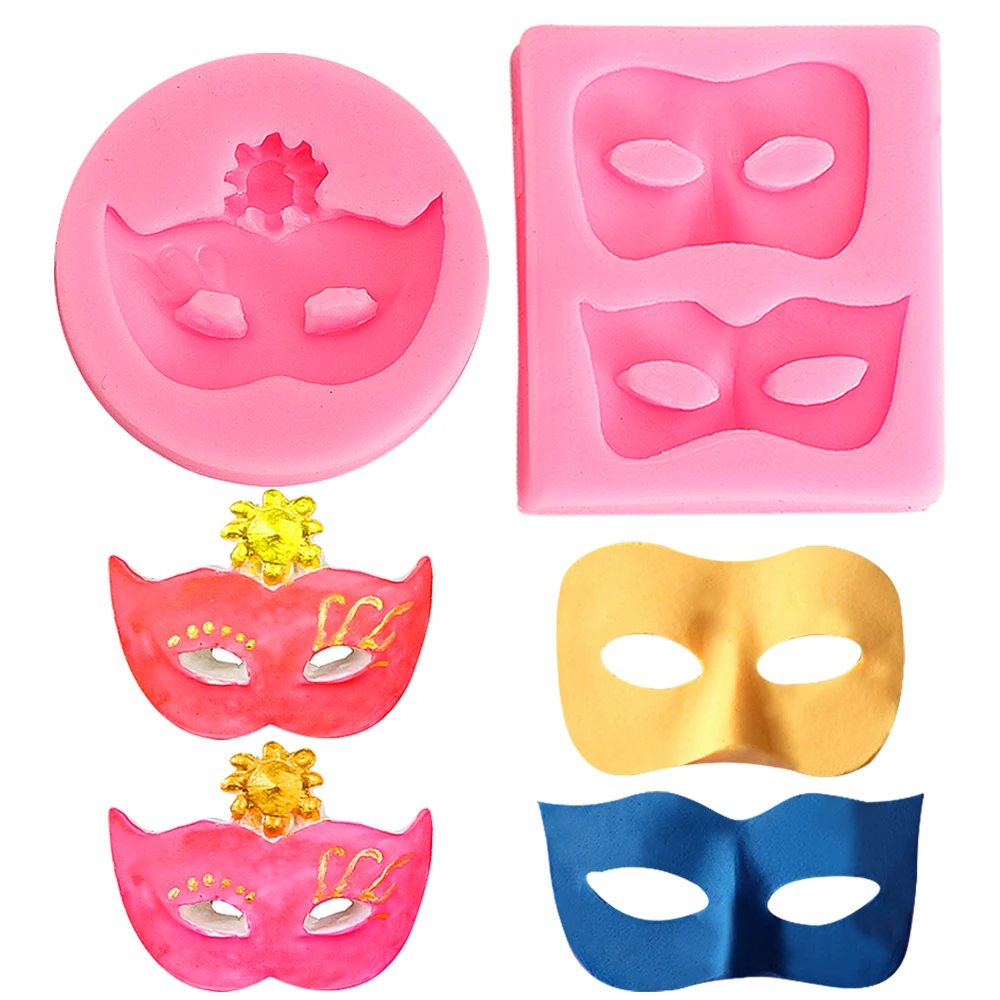 

Christmas tree ball party carnival mask silicone mold decoration resin silicone DIY mold Christmas series crystal epoxy resin