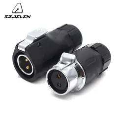 Xhp20 M20 Plastic 2pin 5a Ip67 Waterproof Electrical Welding Male Female Plug Socket Connector