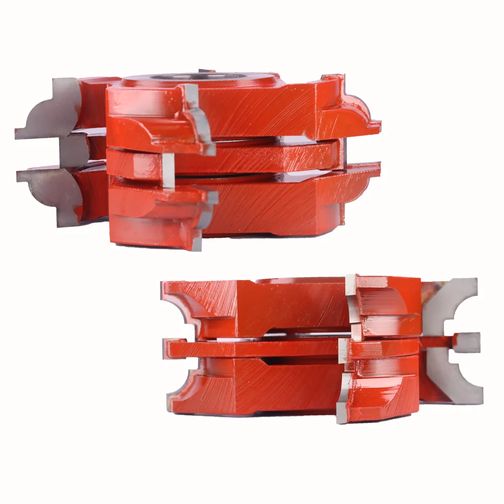 Imagem -05 - Combinado Spindle Shaper Cortador Cabeça para Porta Frame Moldagem Máquinas Moldador Fresa de Madeira Pcs