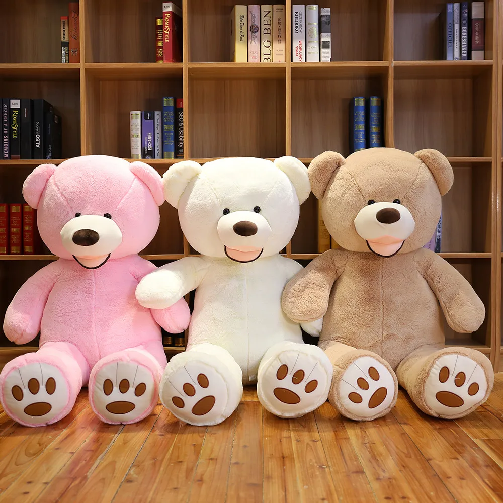 

Kawaii Baby 100cm America Giant Teddy Bear Plush&stuffed Toys Soft Teddy Bear Popular Birthday&Valentine's Gifts Girls Kid's Toy