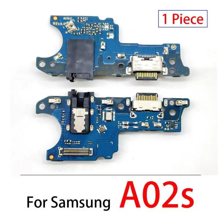 USB Charging Port Connector Dock Flex Cable With Microphone For Samsung A10 A20 A30 A40 A50 A10S A20S A30S A50S A21S A750F A02s