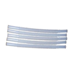 ID6.3-6.5 Orrugated Nylon Tube Connector Hose Fule Line Bellows Corrugated Pipe For Fuel Pump Plastic Pipe