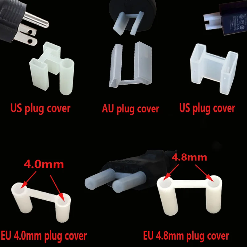 

1000pcs UK French EU US Power Socket Outlet Mains Plug Cover Baby Child Safety Protector Guard