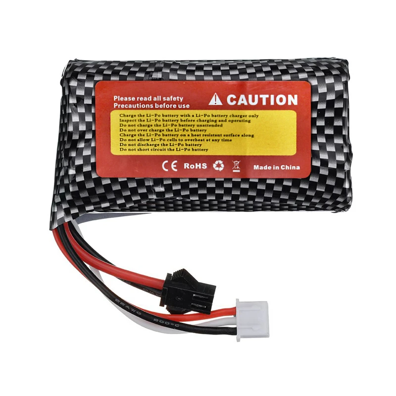 5 Pz (Spina SM) 7.4 V 3200 mAH 25C 18650 Batteria agli ioni di litio per RC Elicottero Auto Serbatoi Treno Barche Pistole Giocattoli 2S 7.4 V